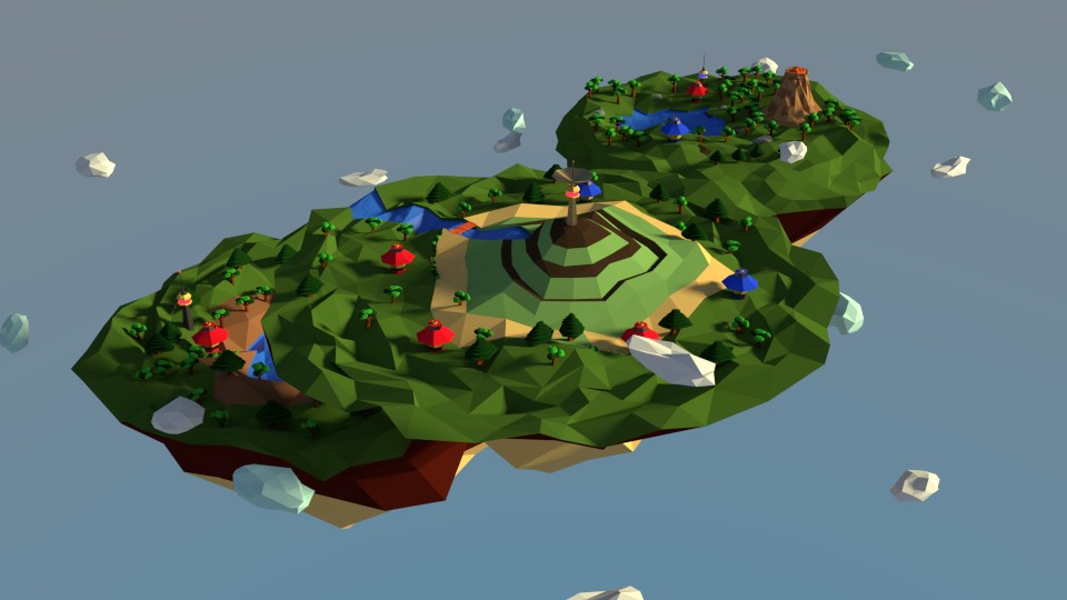low poly islands preview image 2